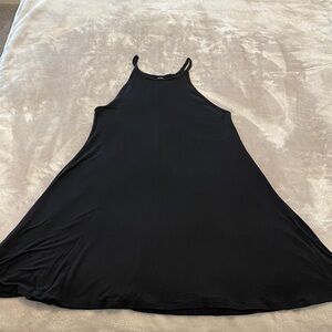 Old Navy Black Midi Dress